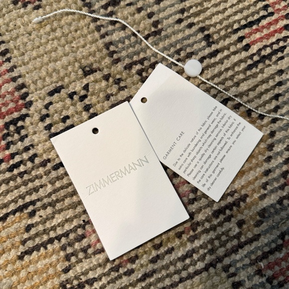 Zimmermann Pink Bandana Print Mini Dress Size 0 - Picture 5 of 10